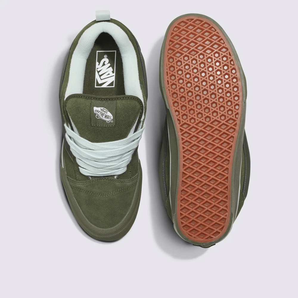 Vans Knu Skool Utility Mono Olive foto 3
