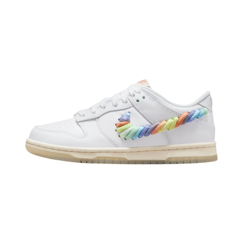 Nike Dunk Low GS Rainbow Swoosh