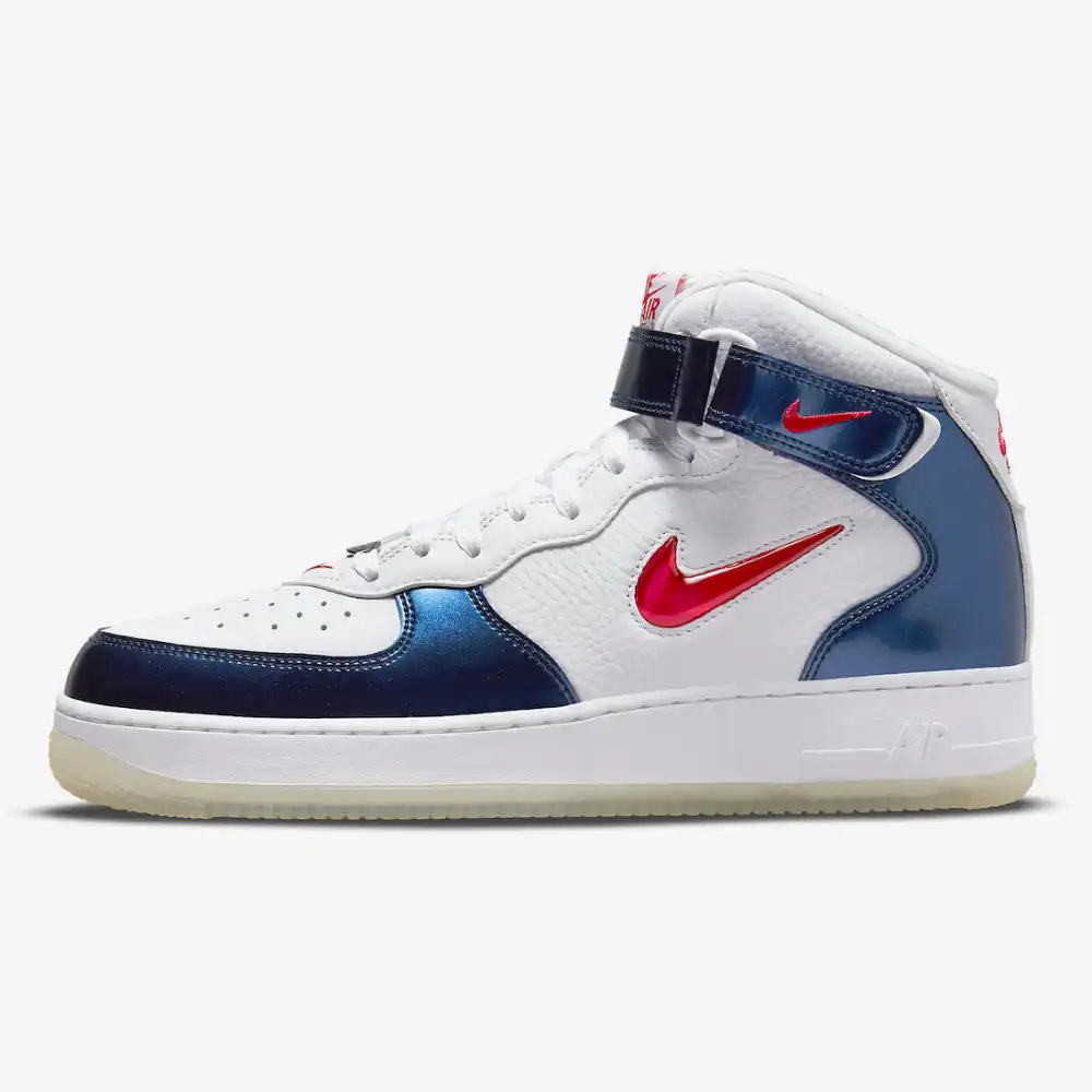 Blue and red store nike air force