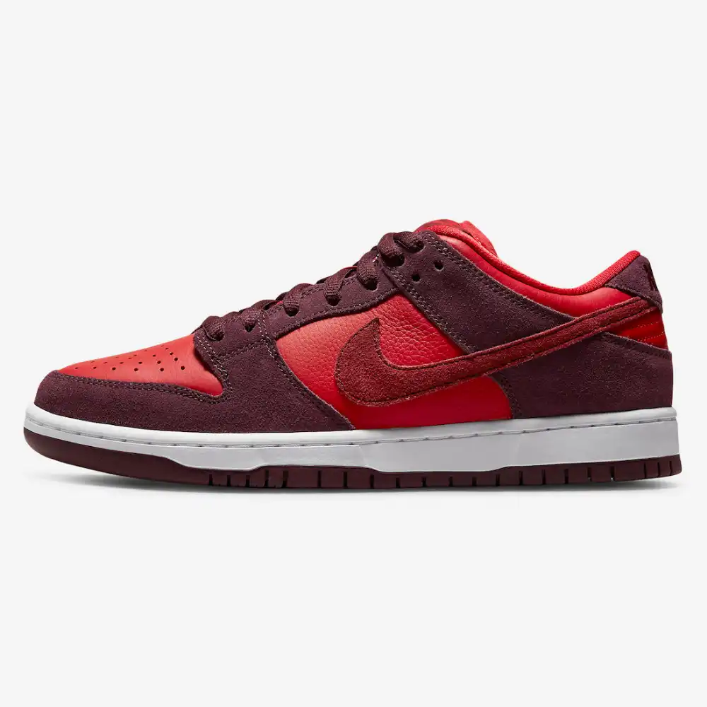 cherry sb dunk low