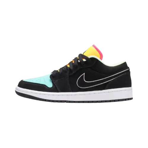 Air Jordan 1 Low Black Aurora
