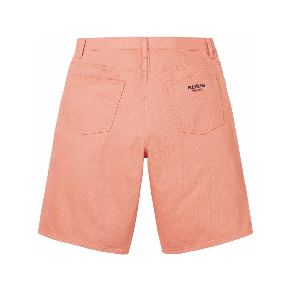 Short Supreme Baggy Denim Dusty Peach - Droper
