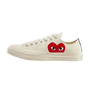 Comme des Garçons PLAY x Converse Chuck 70 Low White