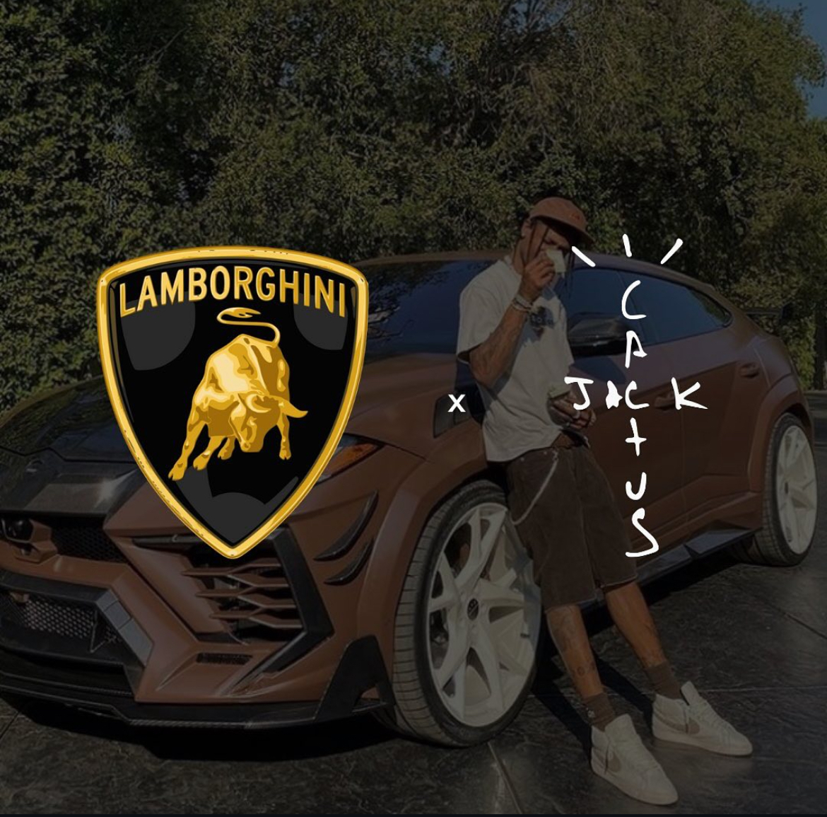 Travis Scott Pode Estar Trabalhando em uma Colaboração com a Lamborghini