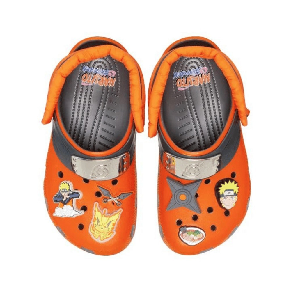Naruto x Crocs Classic Clog Kids Graphite - Droper