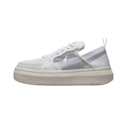 Nike Court Vision Alta White Metallic Silver