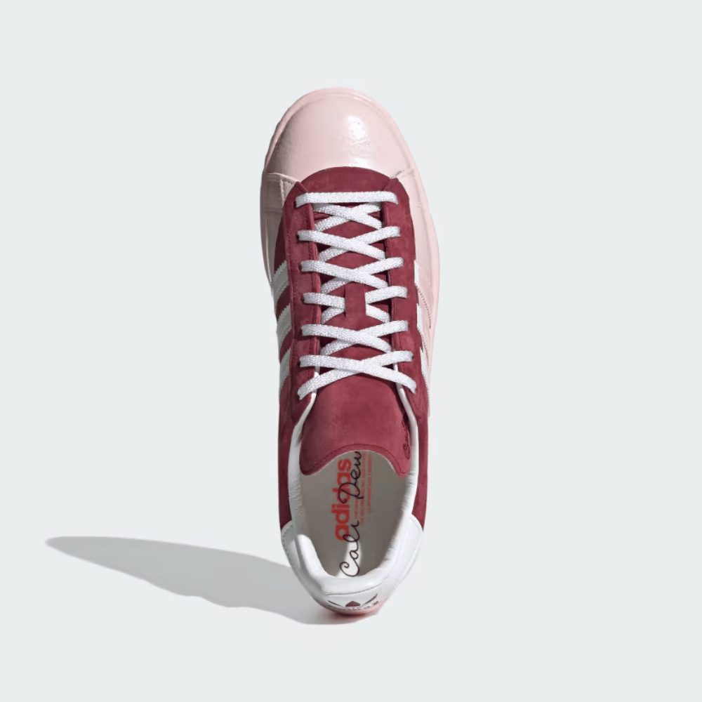 Cali DeWitt x adidas Campus 80s Collegiate Burgundy foto 2