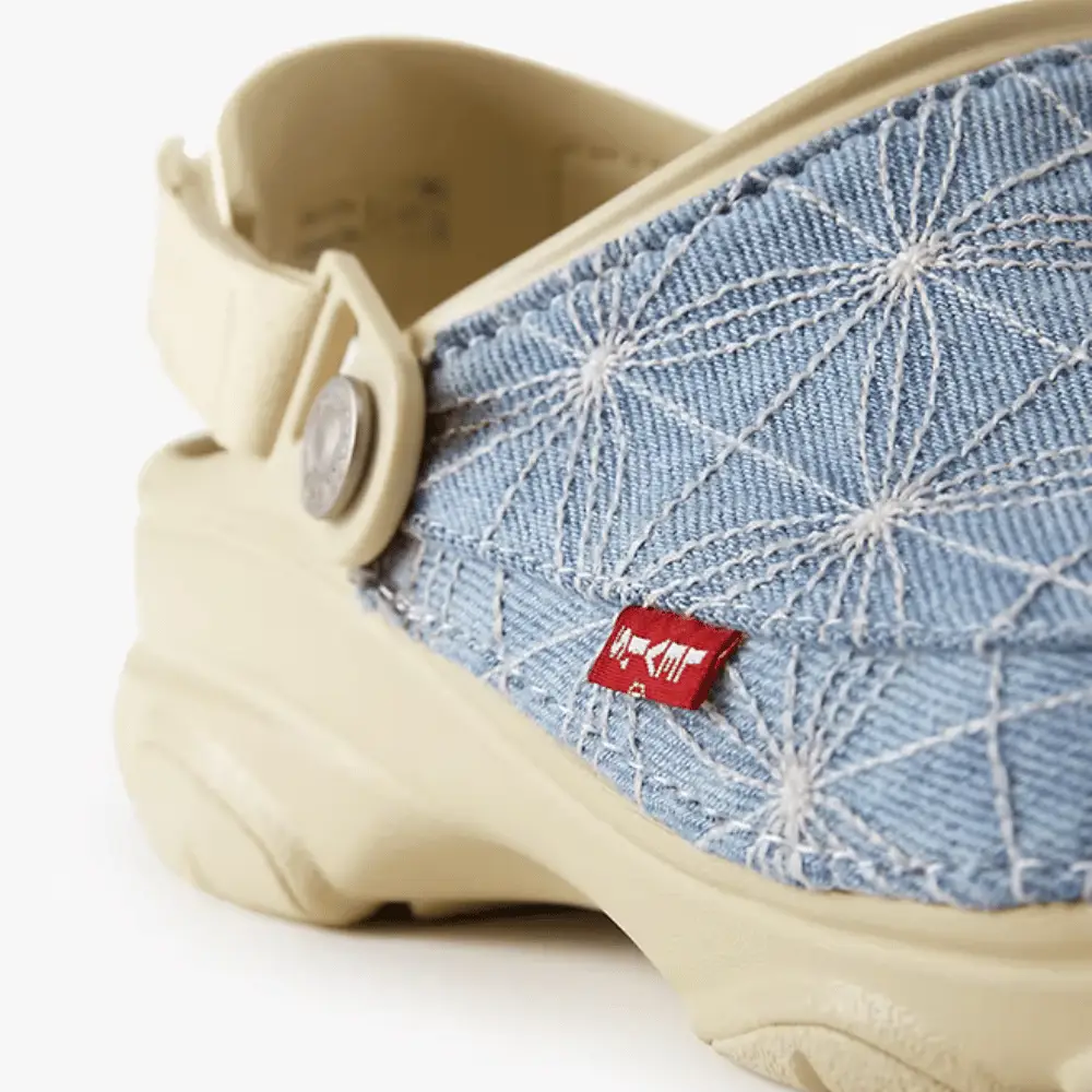 Levi's x Crocs All Terrain Clogs Bone