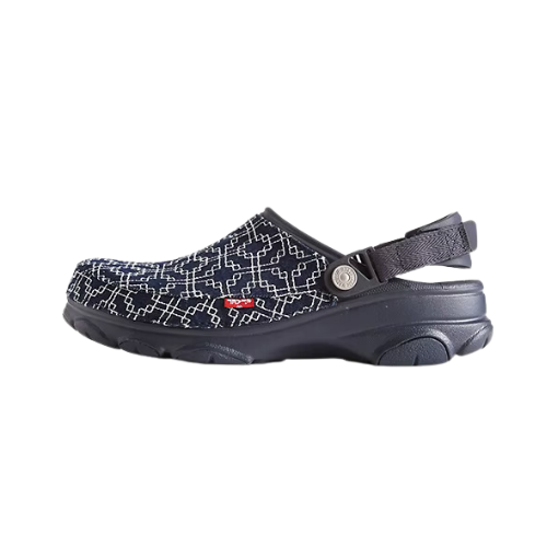 Levi's x Crocs All Terrain Clogs Navy