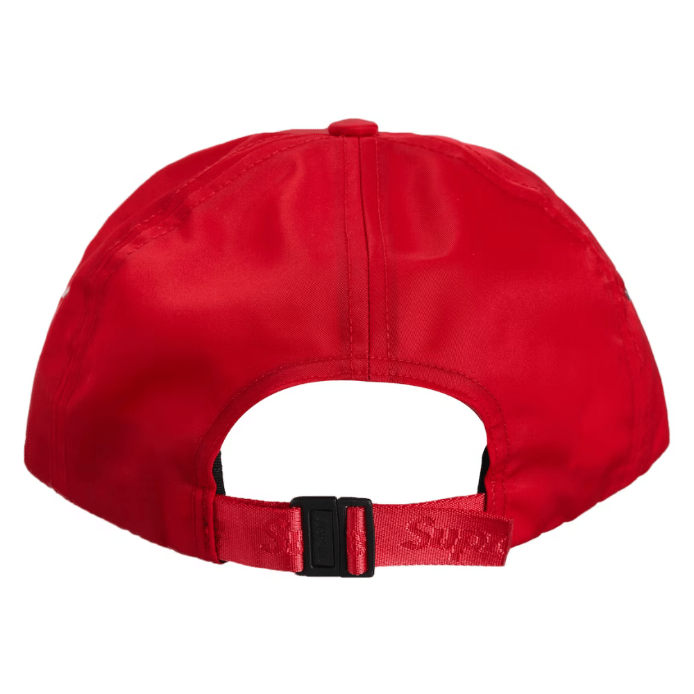 Boné Supreme Enamel Logo 6-Panel Red