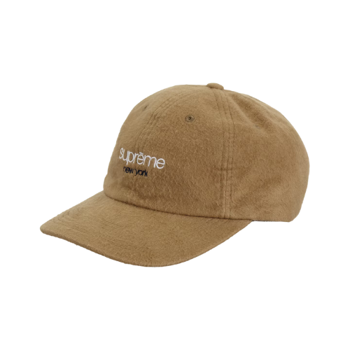 Boné Supreme Washed Flannel 6-Panel Tan