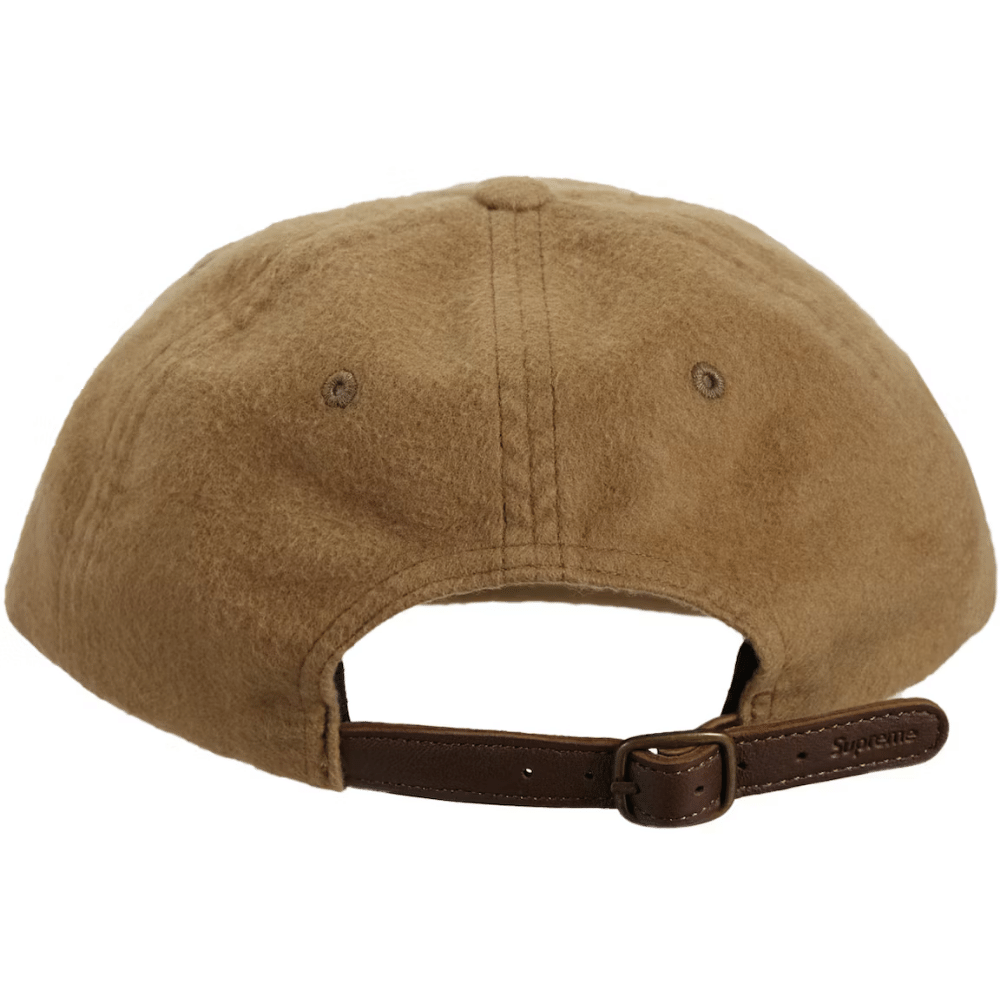 Boné Supreme Washed Flannel 6-Panel Tan foto 1