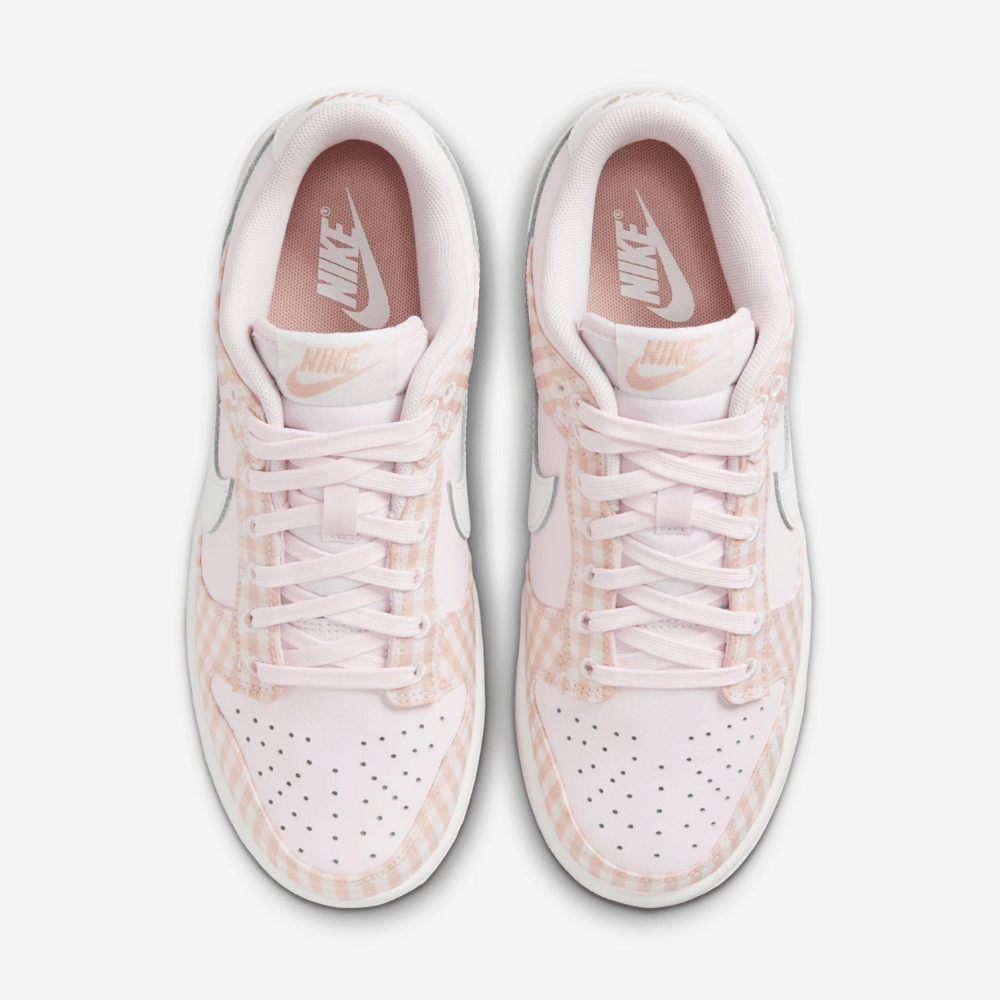 Nike Dunk Low Pink Gingham foto 2