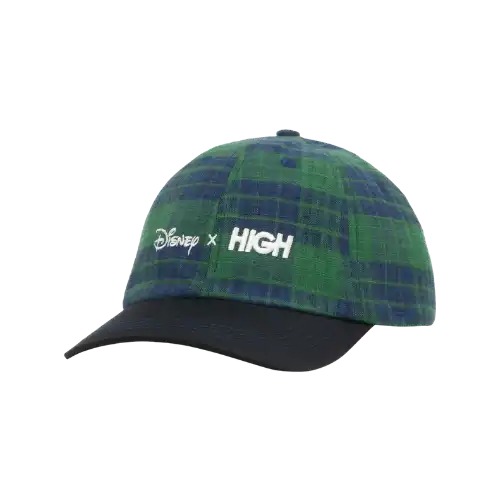 Disney x High Company Boné Plaid Polo Disney Green