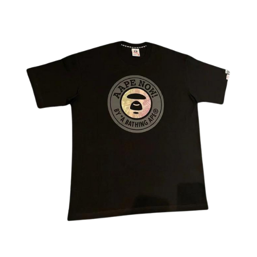 Camiseta Aape Basic Camo Black