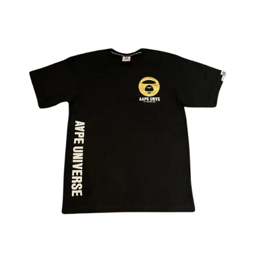 Camiseta Aape Moonface Graphic Gold