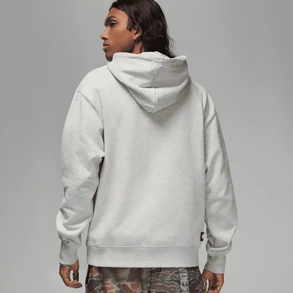 Undefeated x Jordan Moletom Strikes Greyheather foto 3