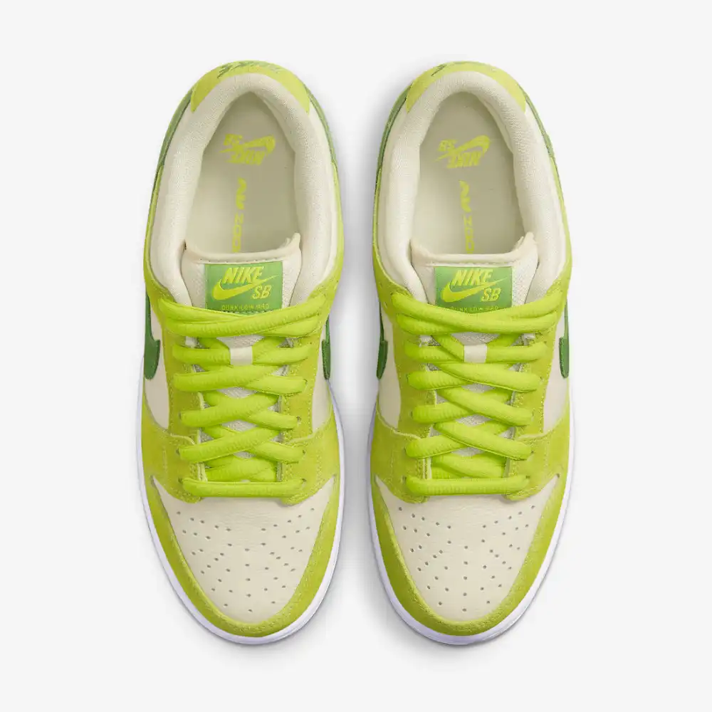 green and yellow nike sb dunk