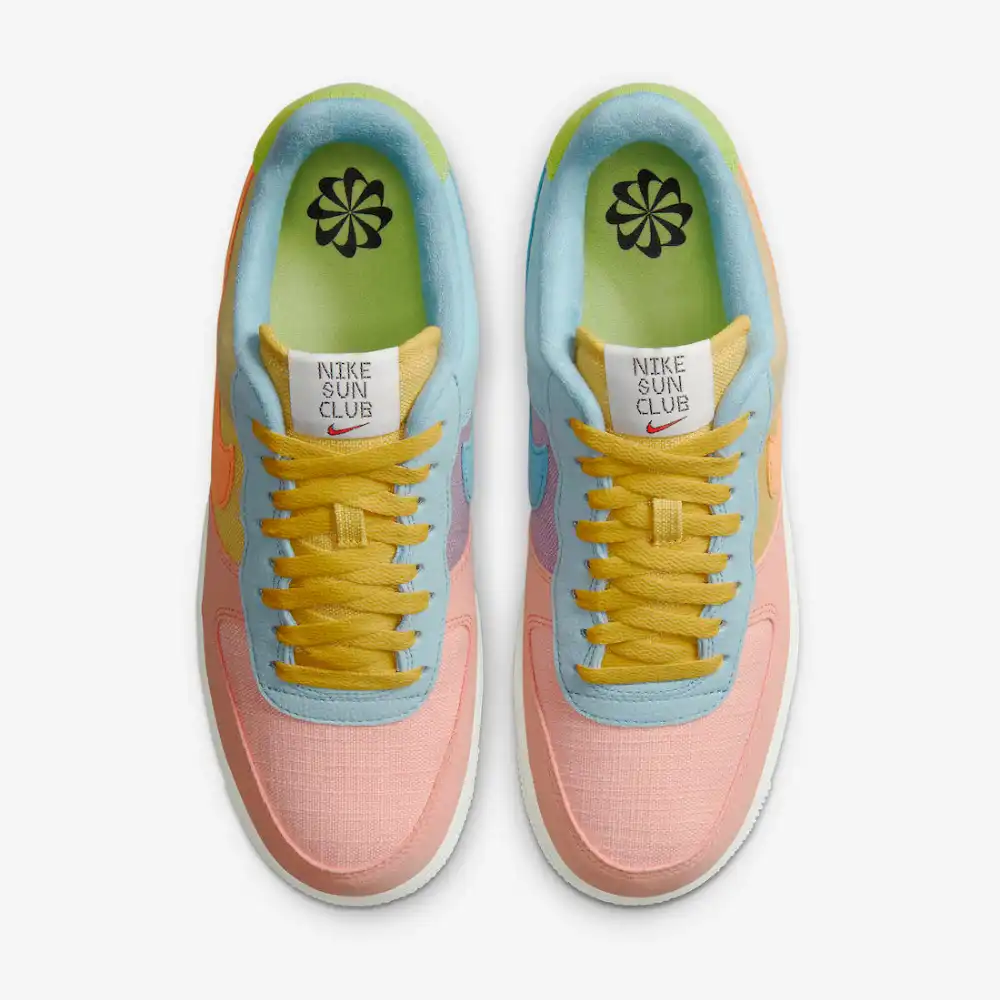 Nike Air Force 1 Low Next Nature Sun Club Sanded Gold Wheat Grass foto 2