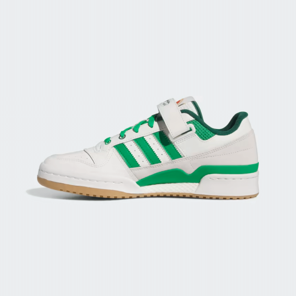 adidas Forum Low Cloud White Green foto 3