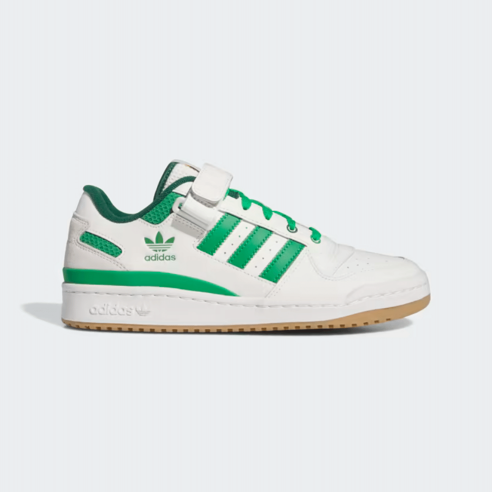 adidas Forum Low Cloud White Green foto 1