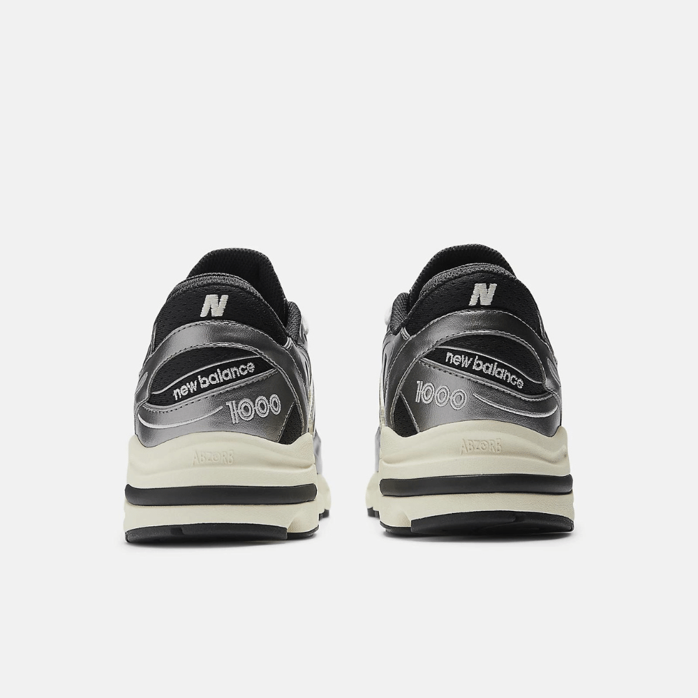 New Balance 1000 Silver Metallic Black - Droper