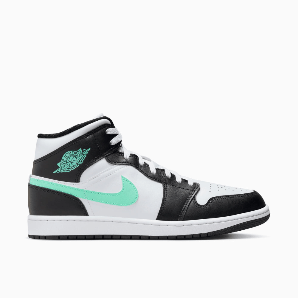 Air Jordan 1 Mid Green Glow foto 1