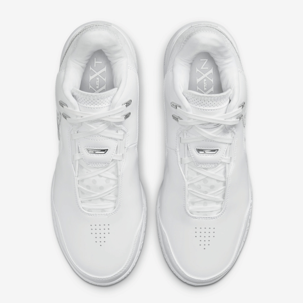 Nike Zoom LeBron NXXT Gen AMPD White Silver - Droper