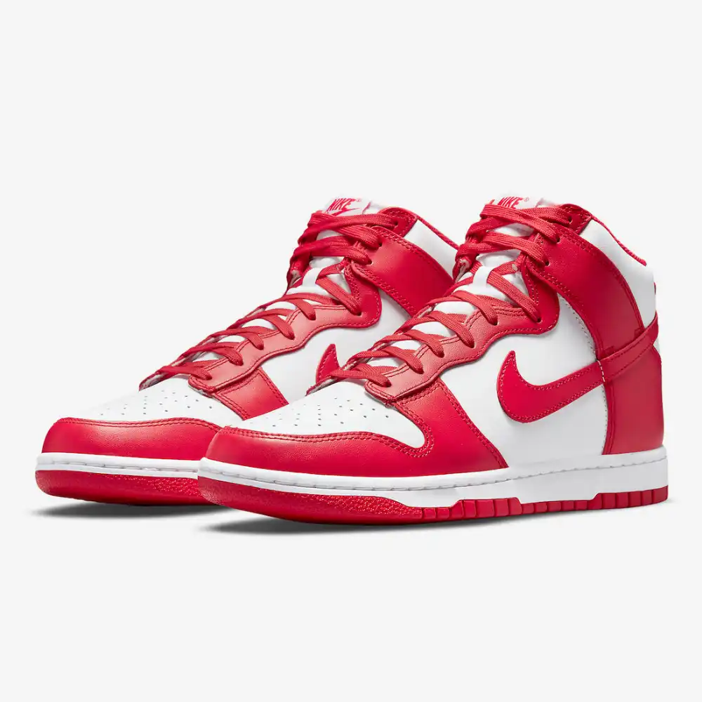 nike sb dunk high red packet