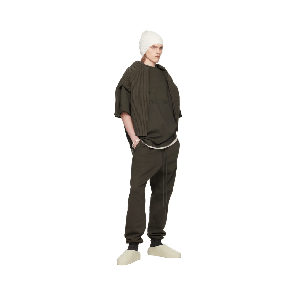 Crewneck Fear Of God Essentials Ink foto 2