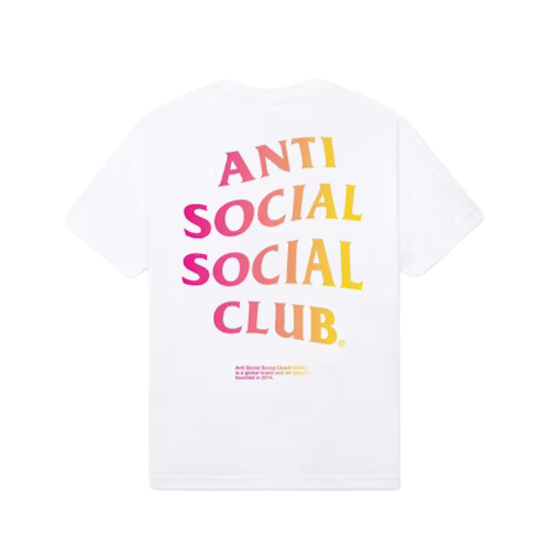 Fragment x Anti Social Social Club Camiseta Half Tone Black Gray
