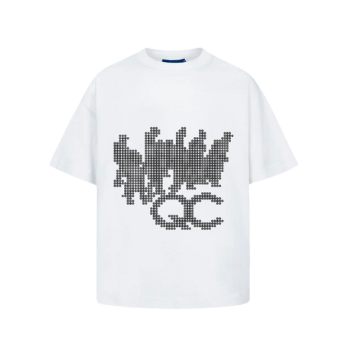 Camiseta Quadro Creations Line Dots Off White