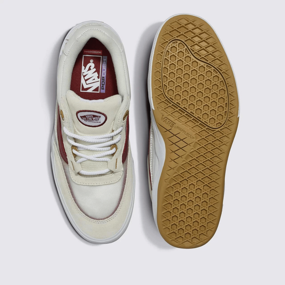 Vans Skate Wayvee Leather Tan White foto 3