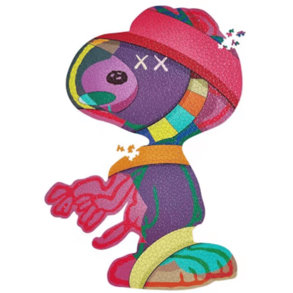 Quebra-cabeças KAWS The Things That Comfort Jigsaw (1000 peças