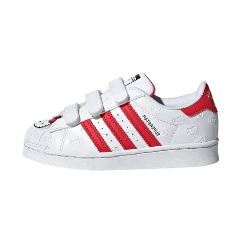 Hello Kitty x adidas Superstar Vivid Red