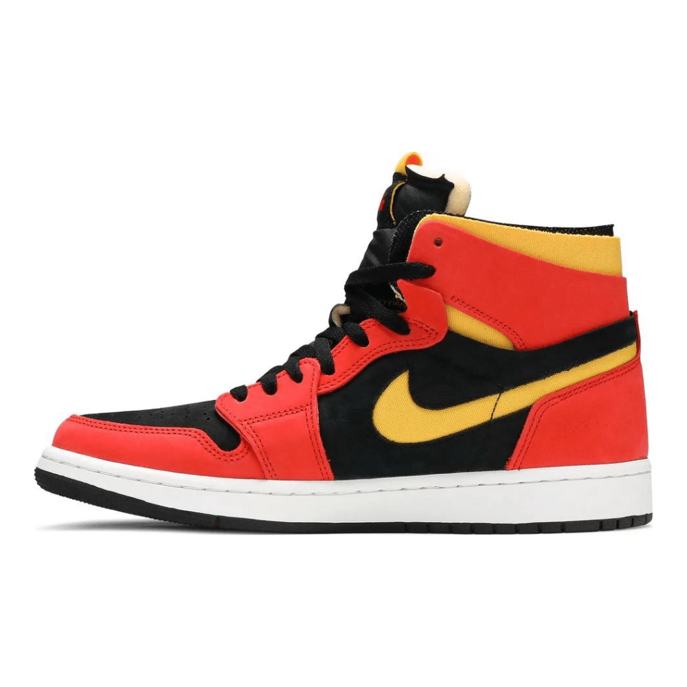 Air Jordan 1 High Zoom CMFT Black Chile Red foto 3