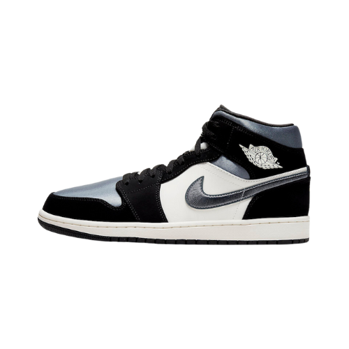 Air Jordan 1 Mid Satin Grey Toe