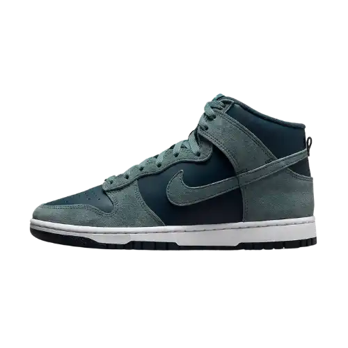 Nike Dunk High Teal Suede