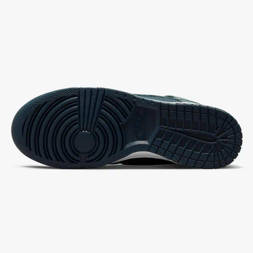 Nike Dunk High Teal Suede foto 5
