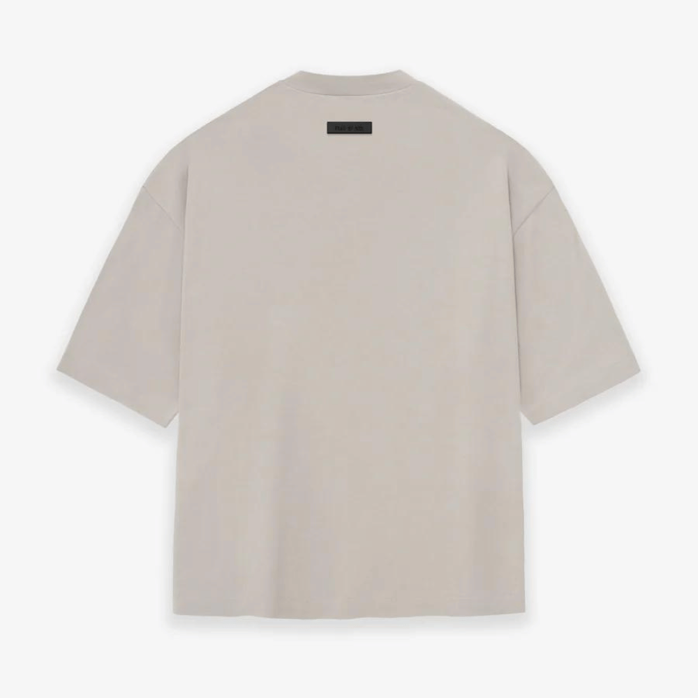 Camiseta Fear of God Essentials Silver Cloud foto 1