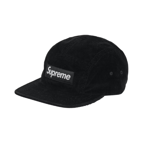 Supreme Corduroy 27102023142049129.webp 18ss ブラック Cap Camp 帽子