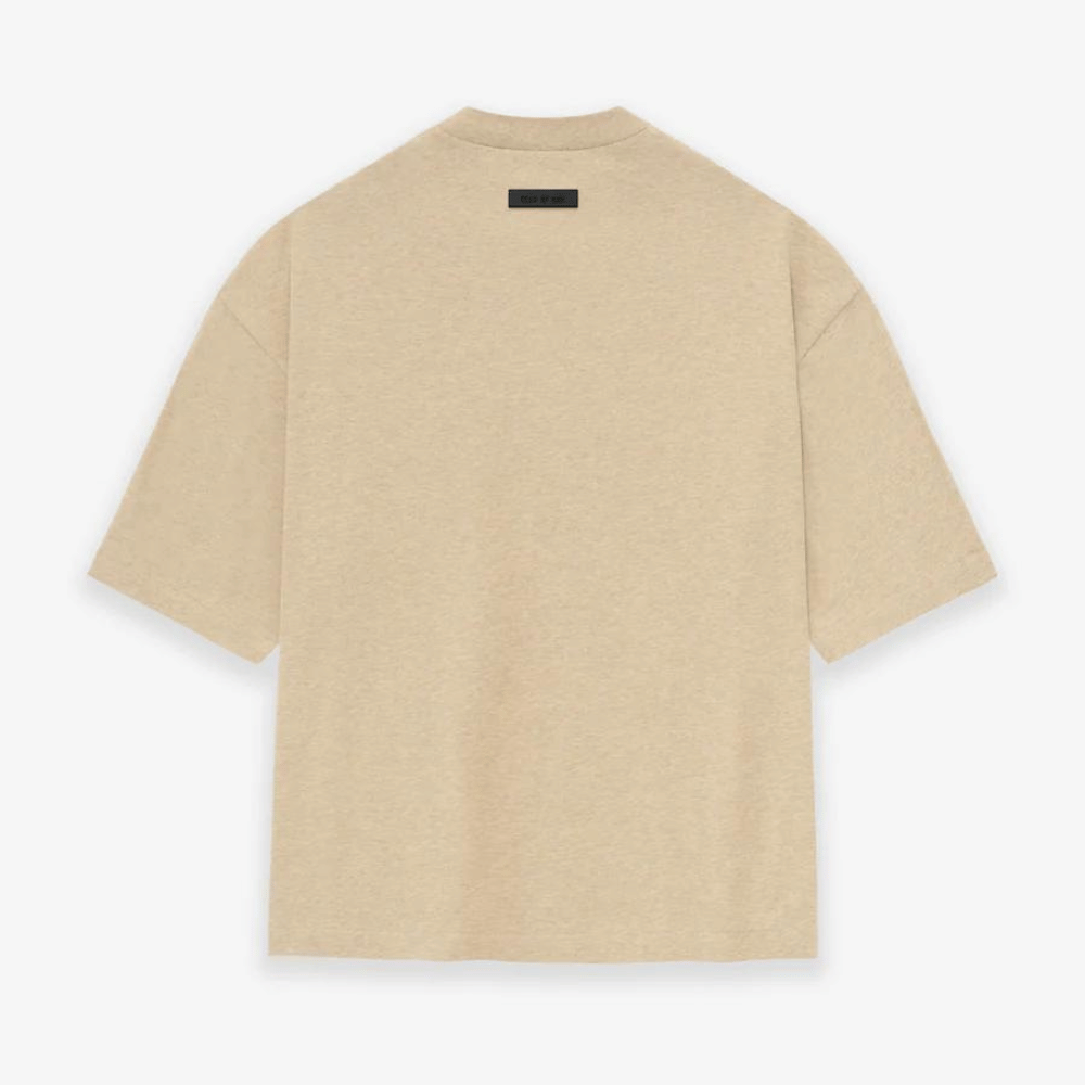 Camiseta Fear of God Essentials Gold Heather foto 1