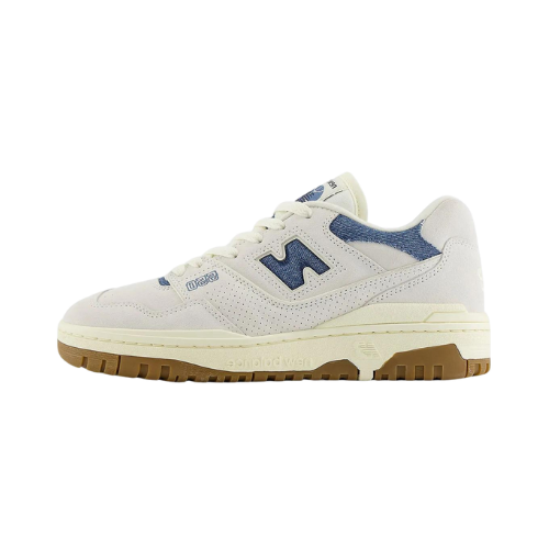 New Balance 550 Denim Pack White