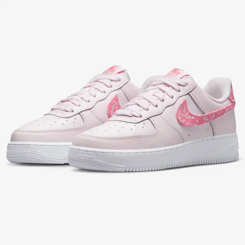 Nike air best sale force pink blue