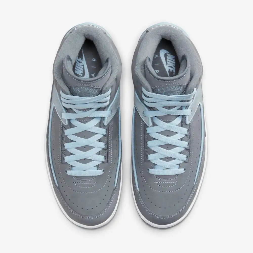 NIKE Air Jordan 2 グレー/ライトブルー Air Jordan 2 Cool Grey - Droper