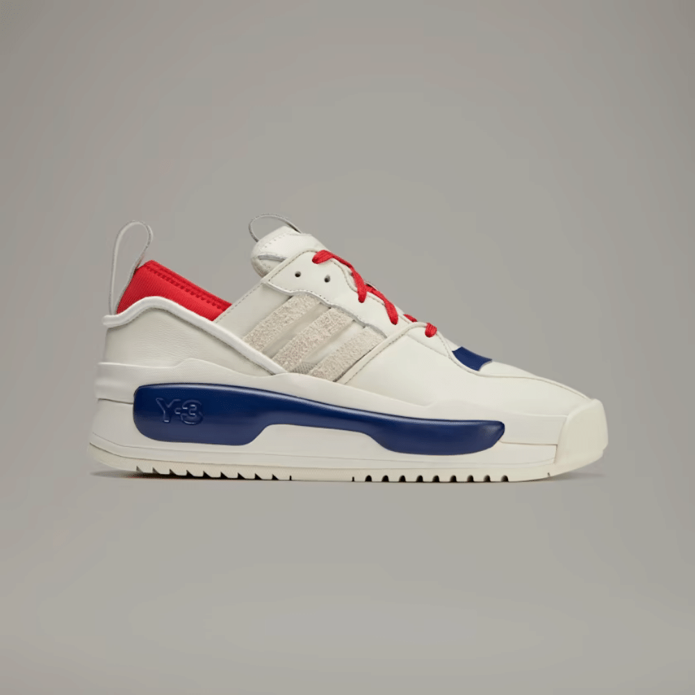 Y-3 x adidas Rivalry Low White Blue Red foto 1