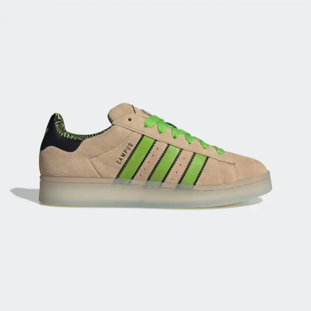 adidas Campus 00s Magic Beige Semi Solar Green foto 1