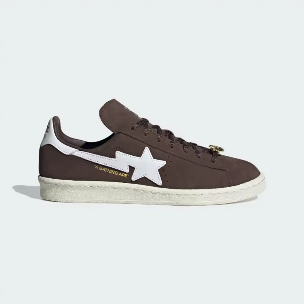Imagem BAPE x adidas Campus 80s Brown