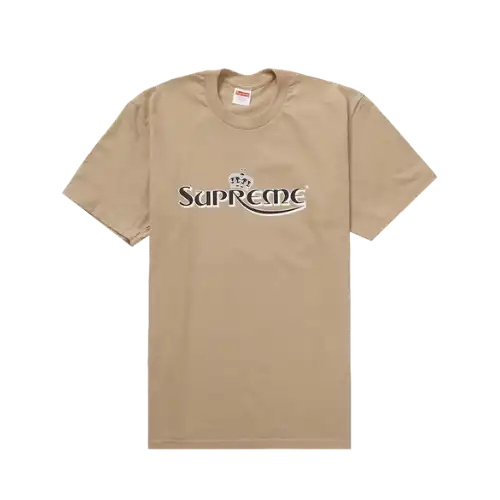 Camiseta Supreme Crown Khaki