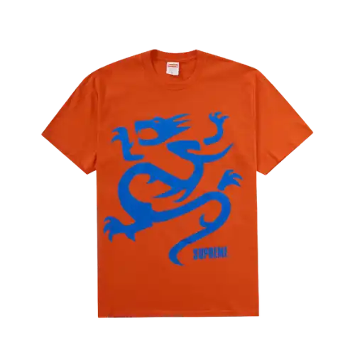 Camiseta Supreme Mobb Deep Dragon Tomato - Droper